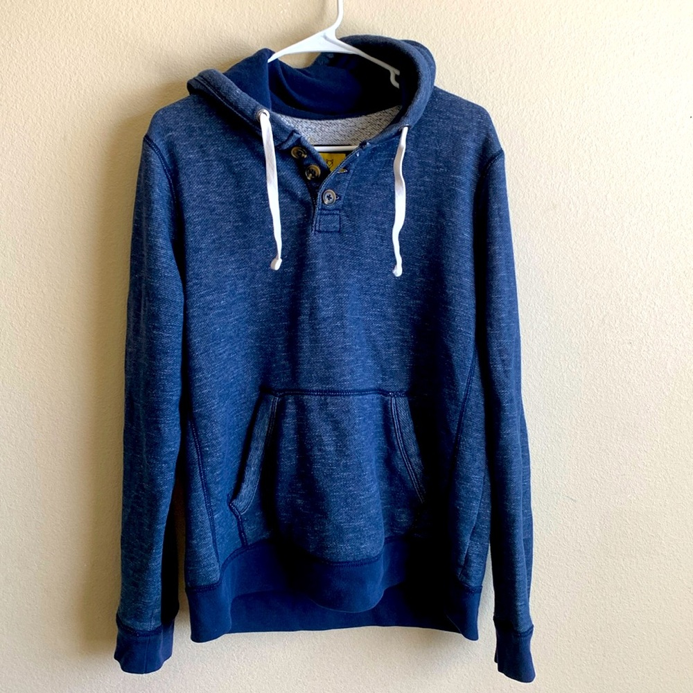 Prince & Fox - Blue hoodie woman Size L. Very good new condition.